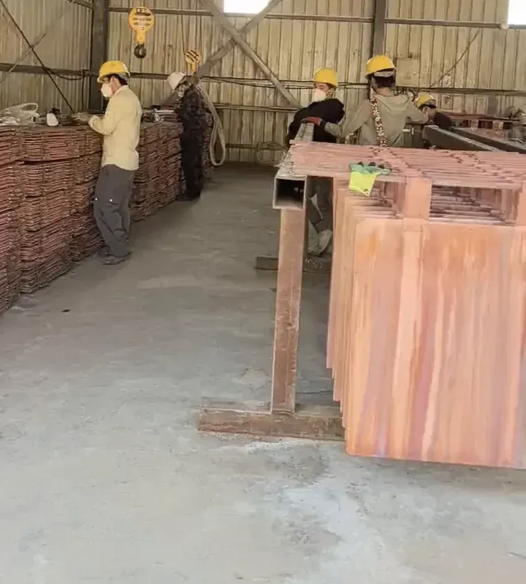 Copper plates