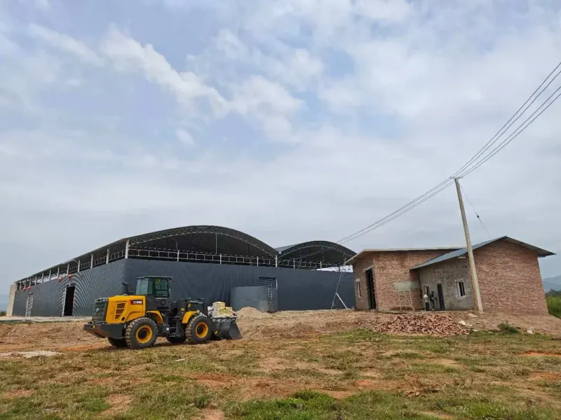 Factory yard and loader